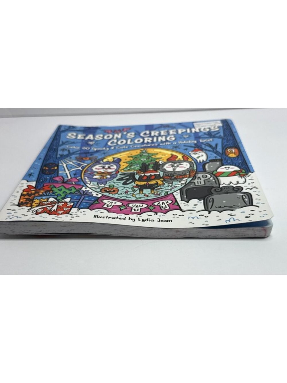 Seasons Creepings Coloring Book With 60 Spooky & Cute Holiday-Themed Templates I